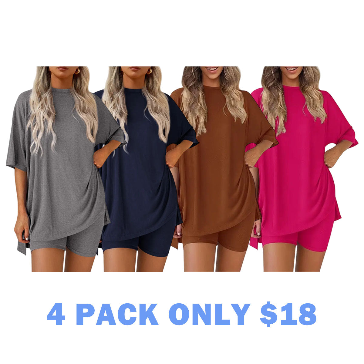 Summer Special Sale - Crewneck Two-Piece Set