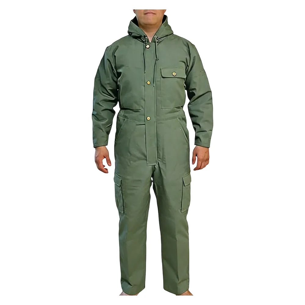 Men’s Loose Insulated Multi-Pocket Coverall