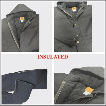 Men’s Loose Insulated Multi-Pocket Coverall