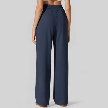 🔥Last Day:90% Off🔥Women's Straight Leg Ponte Yoga Pants with Pockets