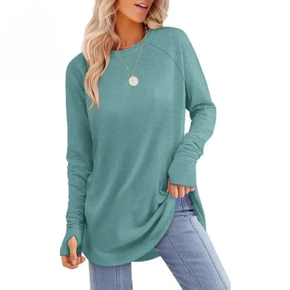 Womens Tunic Tops to Wear with Leggings Long