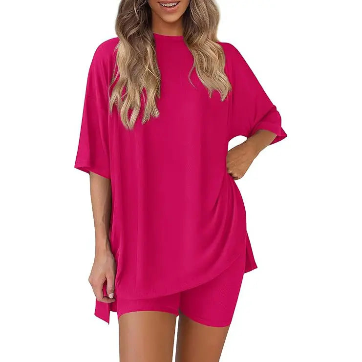 Summer Special Sale - Crewneck Two-Piece Set