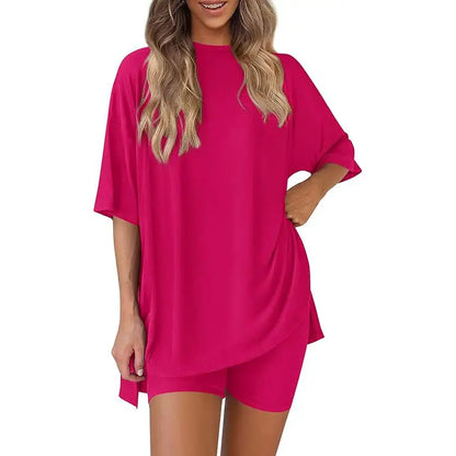 Summer Special Sale - Crewneck Two-Piece Set