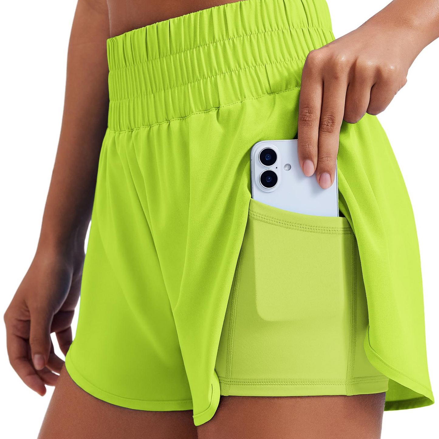 🔥Summer Special Sale🔥Anti-exposure sports shorts with built-in inner layer and convenient side pockets