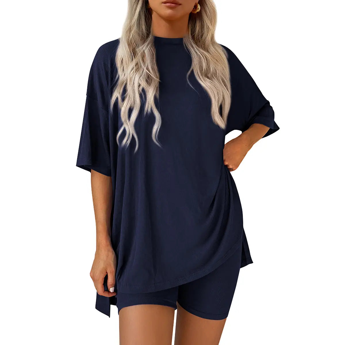 Summer Special Sale - Crewneck Two-Piece Set