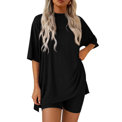 Summer Special Sale - Crewneck Two-Piece Set