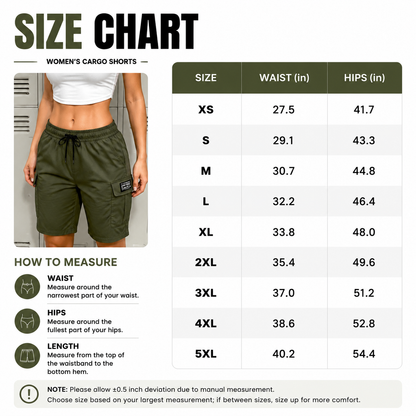 Women's Outdoor Cargo Shorts