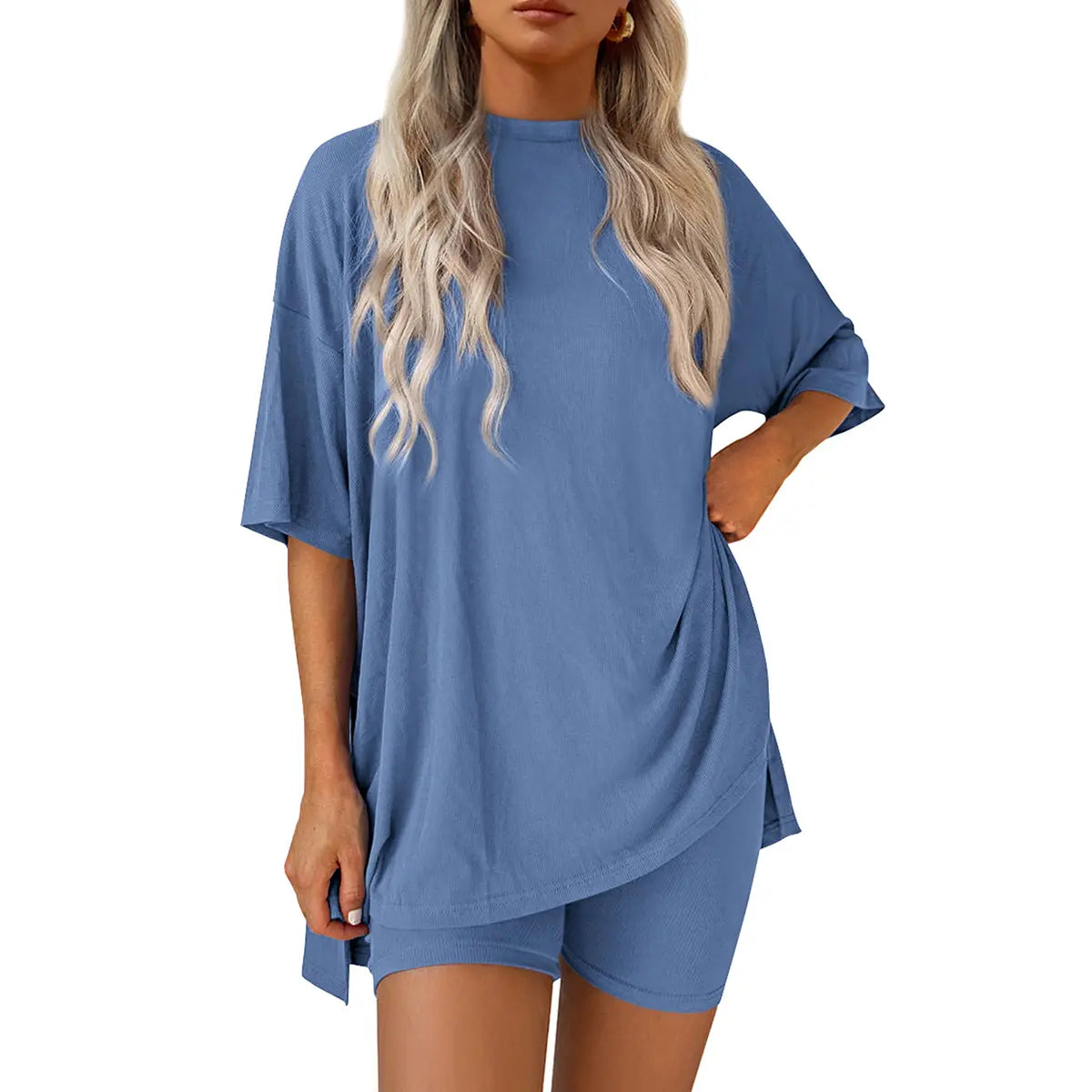 Summer Special Sale - Crewneck Two-Piece Set