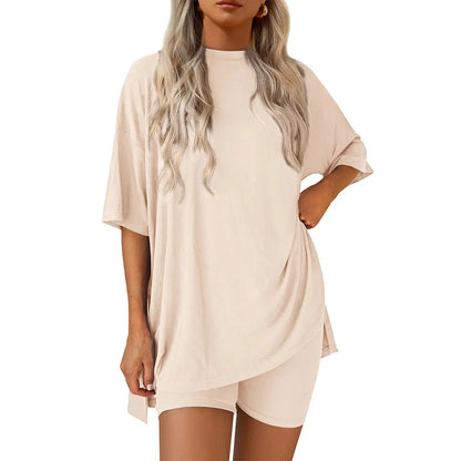Summer Special Sale - Crewneck Two-Piece Set