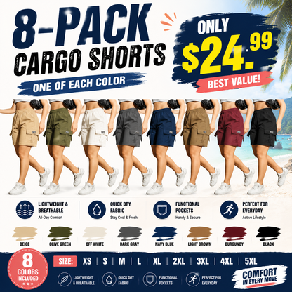 Women's Outdoor Cargo Shorts