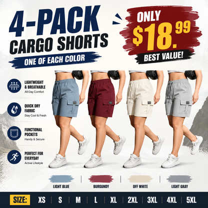 Women's Outdoor Cargo Shorts