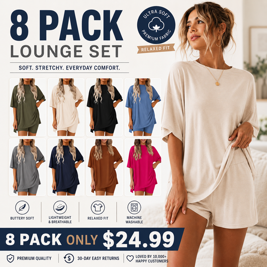 Summer Special Sale - Crewneck Two-Piece Set