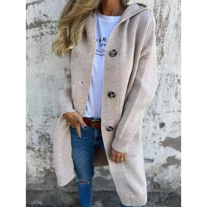 Women's Knit Button-Up Cardigan